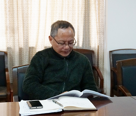 公路工程處黨支部召開“三個以案”警示教育專題組織生活會