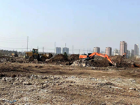 安慶市秦潭湖公交樞紐站(一期)工程順利開工