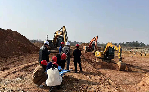 G206桐城至安慶改建工程范崗服務區(qū)項目正式開工